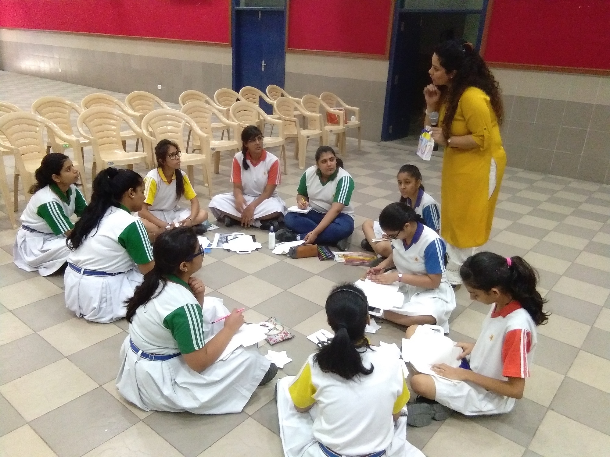 Sanskar School students attend workshop on designing